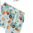 thumbnail image 7 of Byoo Easter Outfits for Boys Soft Letter Printed Pullover T-Shirt Pants Summer Set Active Casual Clothes Set, 7 of 7