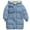Blue, variant on Mercatoo Boys Girls Long Winter Coat Hooded Puffer Jacket Kids Lightweight Down Coat Insulated Parka Thicken Warm Padded Jacket