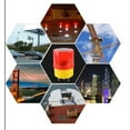 thumbnail image 6 of Lamp Solar Powered LED Warning Light Road Traffic Barrier Signal Warning Light Road Construction Warning Lamp, 6 of 8