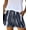 Gray, variant on Women's Loose Fit Comfortable Elastic Waist Band Casual Shorts