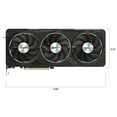 thumbnail image 6 of GIGABYTE GeForce RTX 4070 SUPER GAMING OC 12GB GDDR6X Graphics Card - 12GB GDDR6X 192-bit memory interface - WINDFORCE cooling system - RGB Fusion - Dual BIOS - Protection metal back plate, 6 of 8