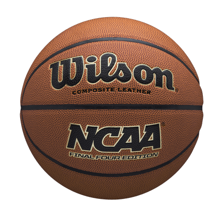 Wilson NCAA Final Four Basketball, Brown - 27.5" (Size 5)