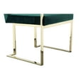 thumbnail image 2 of Pangea Home Gold Dexter Arm Chair Velvet Green, 2 of 6