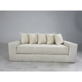 thumbnail image 6 of Leumius 76" Convertible Sofa Bed,Corduroy Boneless Couch with Cup Holders & Pocket,2-in-1 Sleeper Sofa Pull-out Couch Bed with 5 Pillows, Living Room, Small Spaces, Bedroom, No Assembly,Beige, 6 of 8