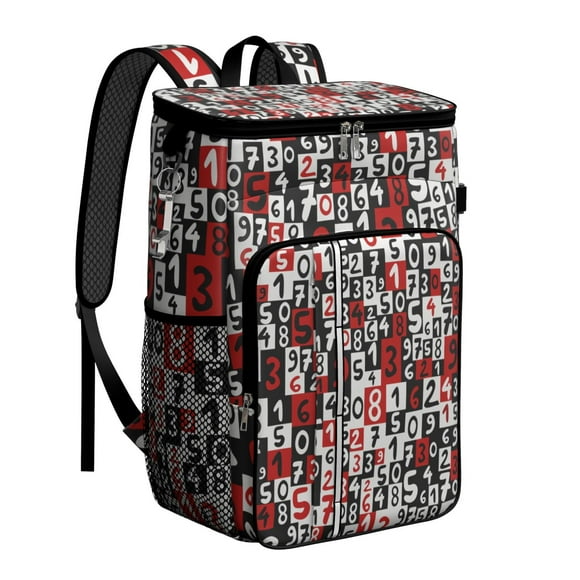 Teacher Mom Gifts Backpack Cooler, Insulated Leakproof Lunch Backpack for Mother's Day, School Picnic, Work & Travel Use