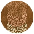 thumbnail image 2 of Addison Rugs Chantille Indoor/Outdoor Transitional Circles Paprika Washable Round Rug, 8' x 8', 2 of 5