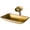 Chrome, variant on KRAUS Rectangular Gold Glass Bathroom Vessel Sink and Waterfall Faucet Combo Set with Matching Disk and Pop-Up Drain, Chrome Finish