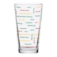 thumbnail image 2 of Alabama A&M Bulldogs 16oz. Pint Glass, 2 of 2