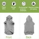 thumbnail image 3 of Sudadera para perros con capucha Ropa de primavera/otoño/invierno Abrigo cálido Gris M, 3 of 7