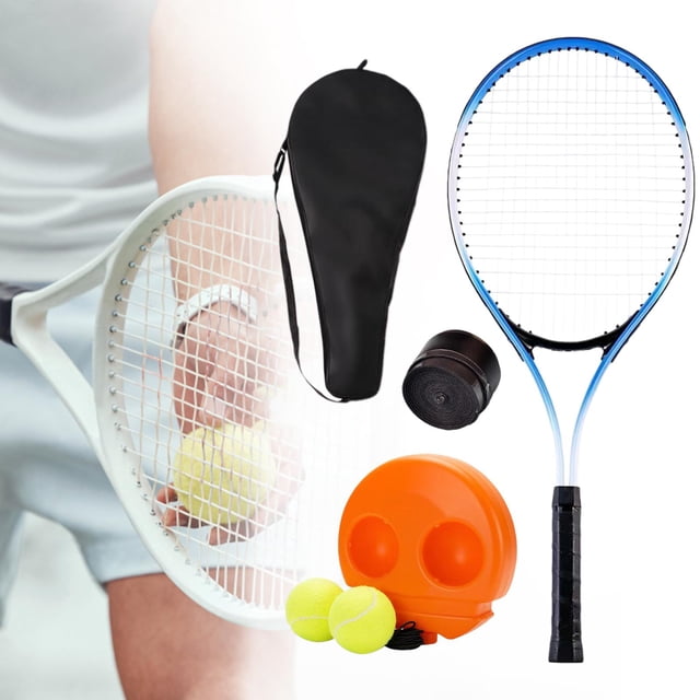 Entrenador de tenis en solitario Sharpla Equipo de entrenamiento de tenis para principiantes niños y adultos Color aleatorio 6 piezas