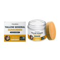thumbnail image 1 of Beef Tallow Sunscreen, Mineral Sunscreen SPF 30, Non Toxic Sunscreen for Face & Body, Tallow & Zinc Oxide Sunblock Non-Greasy UVA+UVB Protection-M, 1 of 5