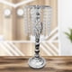 thumbnail image 2 of Elegante portavelas de cristal, candelabros, centro de , soporte de arreglo floral, decoración para boda, , vacaciones, Plata 49cm D perfecl Portavelas de pilar, 2 of 8