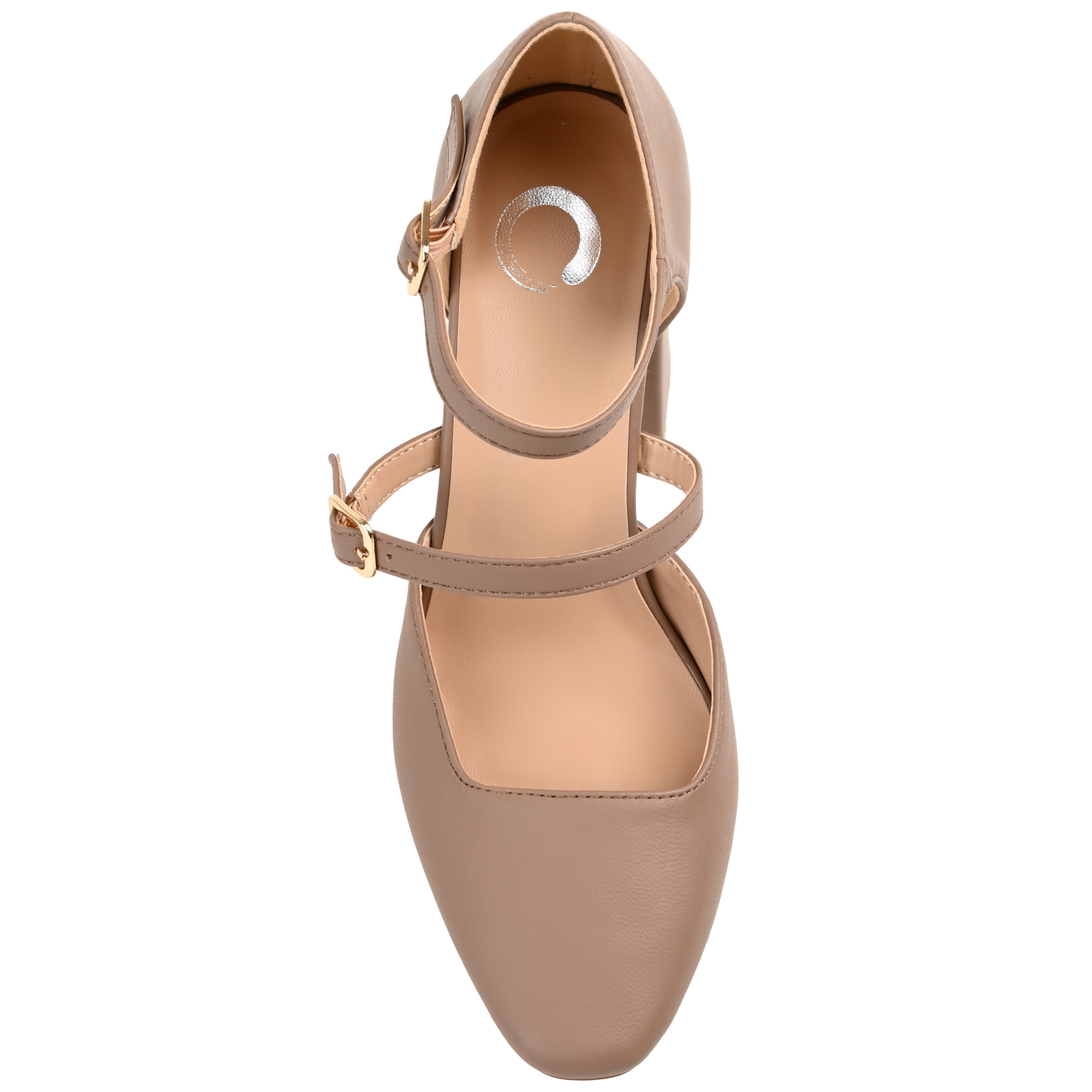 Journee Womens Isadorah Mary Jane Mid Block Heel Square Toe Pumps, Widths Available
