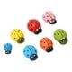 thumbnail image 1 of Pegatinas Autoadhesivas De Mariquita, Pegatinas De Mariquita De Madera De Colores Vivos, 100 Piezas, Caja Fuerte Sin Residuos Para Manualidades De Bricolaje Para Decoraciones De, 1 of 7