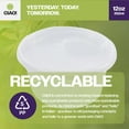 thumbnail image 4 of CIAO! 12OZ PP Injection Molded Soup-Deli Container with LLDPE Lid, Microwavable and BPA Free (240/240 combo pack), 4 of 10