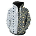 thumbnail image 1 of Abstract Pattern Men's Zipper Hoodie Cool 2024 Hot Sale Oversized 3D Printed Sweatshirts Funny Fashion Spring With Hood Jackets, 1 of 5