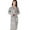 e-530Grey118, variant on Solid Color Sleepwear Womens Robes Warm Plush Winter Robe Zip Up Long Bath Robes Female Boho Casual Home O-Neck Loungewear