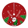 thumbnail image 4 of Falda de árbol de Navidad de 60, 70 y 90cm, adorno de árbol de Navidad, decoraciones para el hogar, parte inferior de tela, falda de árbol de Navidad, Año Nuevo 2024, 4 of 4