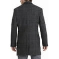 thumbnail image 2 of Calvin Klein Men’s Slim Fit Wool Blend Overcoat Jacket Coat, Gray, 52T, 2 of 3