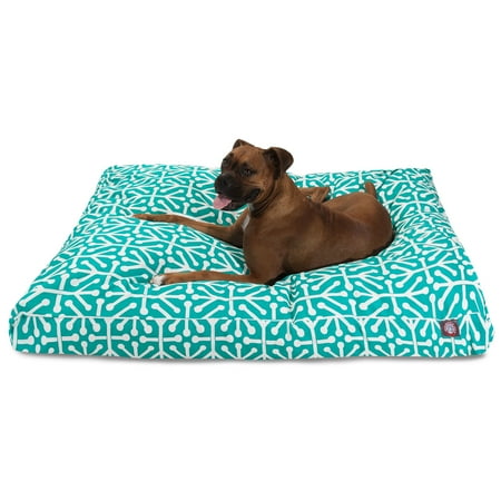 UPC: 0788995504795 | Majestic Pet | Aruba Rectangle Pet Bed For Dogs  Removable Cover  Pacific  Extra Large