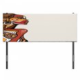 thumbnail image 3 of African Headboard, Profile of a Lady with Different Tattoos on Her Body and Face Print Art Design, Upholstered Decorative Metal Bed Headboard with Memory Foam, Full Size, Multicolor, by Ambesonne, 3 of 4