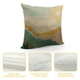 thumbnail image 4 of COMIO Boho Throw Pillow Covers Mid Century Bohemian Landscape Mountain Sunset Modern Abstract Minimalist Decorative Pillow Cases Home Decor Standard Square Pillowcases, 4 of 5