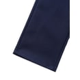 thumbnail image 6 of Zaldita Kids Boys Classic Flat Front Straight Pants Adjustable Waist School Uniforms Trousers Navy Blue 8-9, 6 of 7