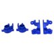 thumbnail image 5 of El traje de bloque C de la taza de dirección RC reemplaza el accesorio RC traxxas Sledge 1 / 10 RC car Blue por aleación de aluminio de alta resistencia., 5 of 10