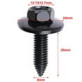 thumbnail image 2 of Surtido de tornillos y tuercas en U OAUTOO M8-1,25 x 30 mm (20 juegos), 2 of 4