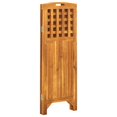 thumbnail image 3 of vidaXL 3-Panel Room Divider 121x2x120 cm Solid Acacia Wood, 3 of 5