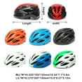 thumbnail image 4 of Casco de bicicleta Wosthever 22 orificios Azul L, 4 of 6