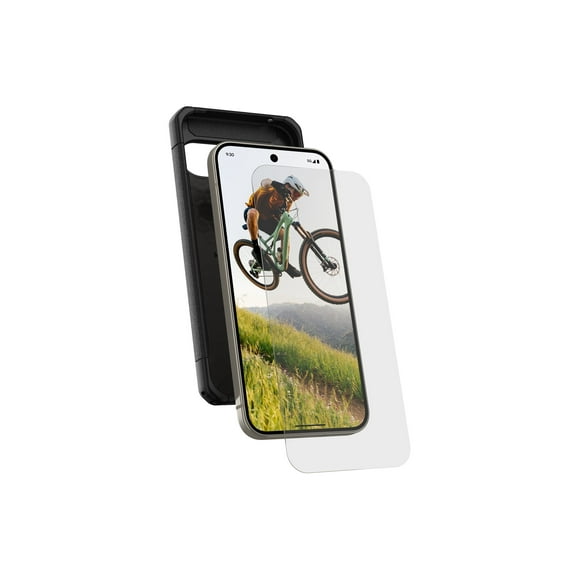 UAG Compatible with Google Pixel 9 Pro XL Glass Shield Screen Protector Clear, Premium Double Strengthened Tempered Glass Ultra Clear HD Anti-Fingerprint