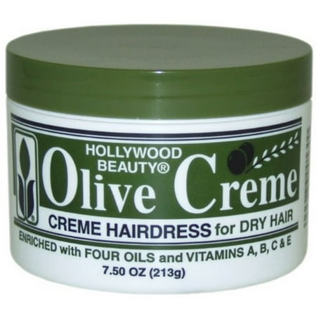 75 Creme - Hollywood Beauty Olive Cholesterol & Olive Creme, 7.5 oz