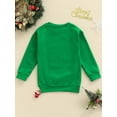 thumbnail image 4 of Liacowi Little Boy Girl Christmas Outfit Tops Long Sleeve Letters Tree Pullover Sweatshirt Clothes, 4 of 8