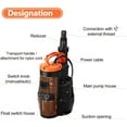 thumbnail image 4 of Sump Pump, 3500 GPH 1HP Submersible Clean/Dirty Water Pump with Build-in Float Switch for Pool, Pond, Garden, 4 of 8