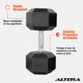 thumbnail image 2 of Mancuerna Hexagonal Altera  Acero Forro de Neopreno 45 Lbs, 2 of 6