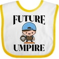 thumbnail image 3 of Inktastic Future Umpire Baseball Boys Baby Bib, 3 of 4