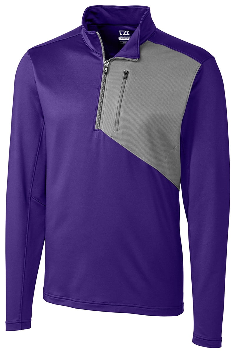 Cutter & Buck - Cutter & Buck Men's Shaw Hybrid Half Zip Jacket 