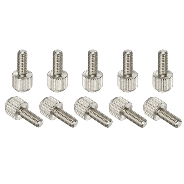 Uxcell Computer Case Thumb Screws, Thread PC Computer Case Fastener Thumb Screws for DIY PC Cover Power M4x10mm