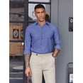 thumbnail image 5 of COOFANDY Oxford Shirts for Men Long Sleeve Mens Dress Shirts Casual Button Down Shirts with Front Pocket, 5 of 6