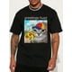 thumbnail image 1 of Camiseta informal de cuello redondo para hombre con estampado "Gifts Huzz", tejido de punto de algodón ligeramente elástico, manga corta de verano, corte regular, estilo urbano unisex con detalle de a, 1 of 5