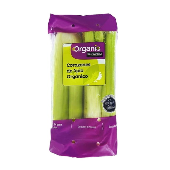 Corazones de apio orgánicos Marketside 454 g