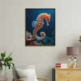 thumbnail image 4 of Paint By Numbers Kit for Adults Beginner - DIY Bright Seahorse Underwater Coral Canvas Painting Kits for Adults, Frameless Paint By Number for Adults for Home Wall Decor 16x20 Inch, 4 of 7