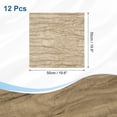 thumbnail image 2 of Uxcell 12Pcs Cheesecloth Napkins, 20x20 Inch Brown Rustic Dinner Napkins for Wedding Table Decor, 2 of 7