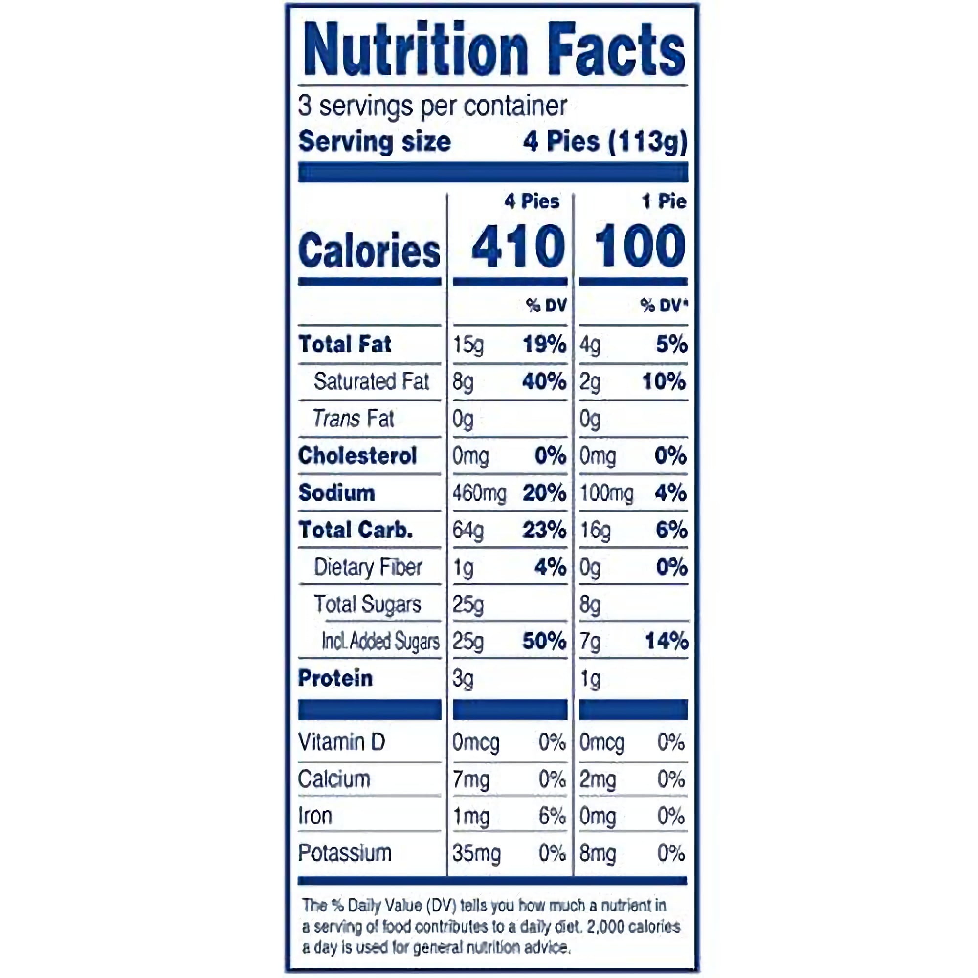 Hostess Snack Size 100 Calorie Mini Fruit Pies | 3-Pack, 12 Count Box | Apple (36 Pies Total)