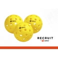 thumbnail image 5 of Recruit by ONIX Pickleball Pure Outdoor Balls (Yellow, 3-Pack), 2.5 lb, 5 of 11