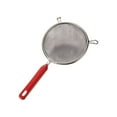 thumbnail image 6 of IHXORA Stainless Steel Handheld Sieve, Flour Sifter Baking Tool, Fine Mesh Filter, Double Handle Design, for Sifting Dry Ingredients, Baking, Cooking, Silver, 1 Pc, 6 of 8
