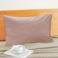 thumbnail image 4 of Soft Sateen Pillow Protector 18.89x29.13" Mite Resistant Pillowcase Design Organizer For Stay In Place No Shrink No Fade Envelope Closure Machine Washable Family Guest Bedroom Home Decor Cover, 4 of 6