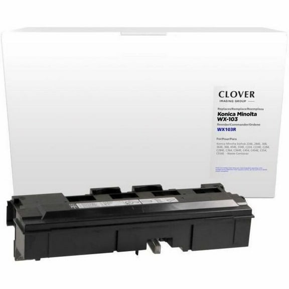 Remanufactured Clover Imaging Waste Container for Konica Minolta WX-103