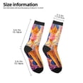 thumbnail image 2 of Naloa Trio Of Dripping Cones Kids Socks Unisex Kids and Toddlers' Crew Socks, ,1 Pairs, 2 of 5